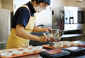 昼食は手づくり